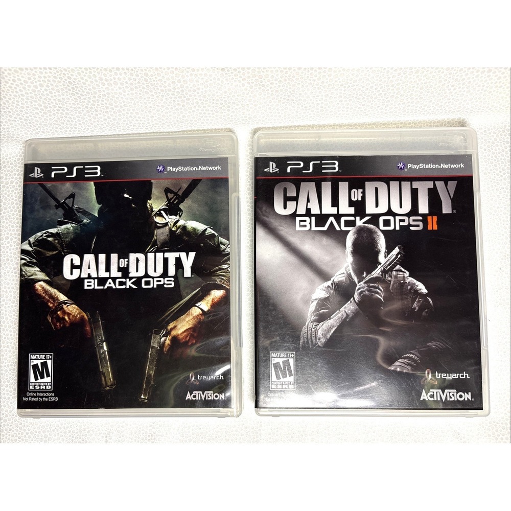 Call of Duty Black Ops/Black Ops II 2 Combo Pack (Sony‎ Playstation PS3)  Manual